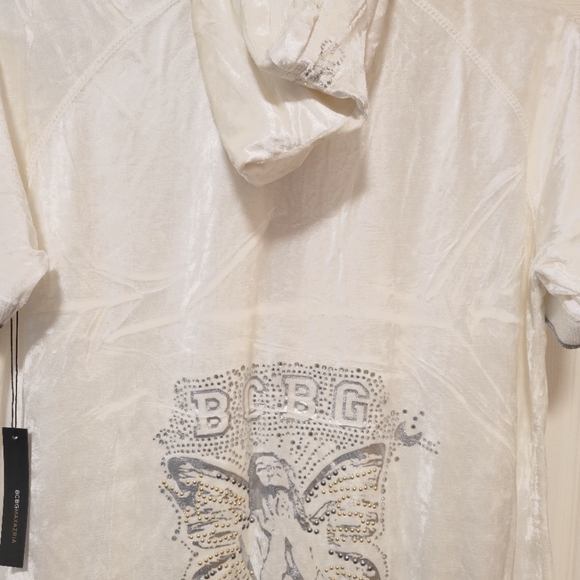 BCBG Cream Track Pants & Joggers - Picture 6 of 8